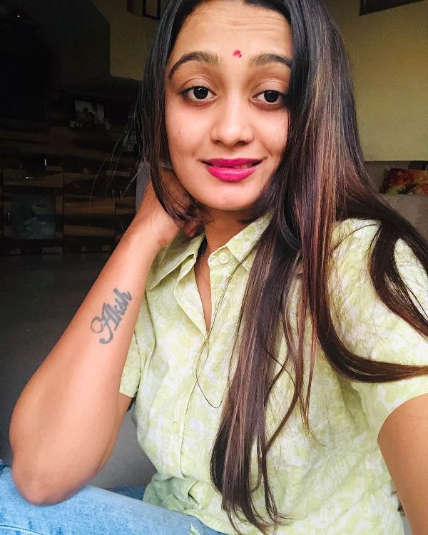 Meha Patel's tattoo 