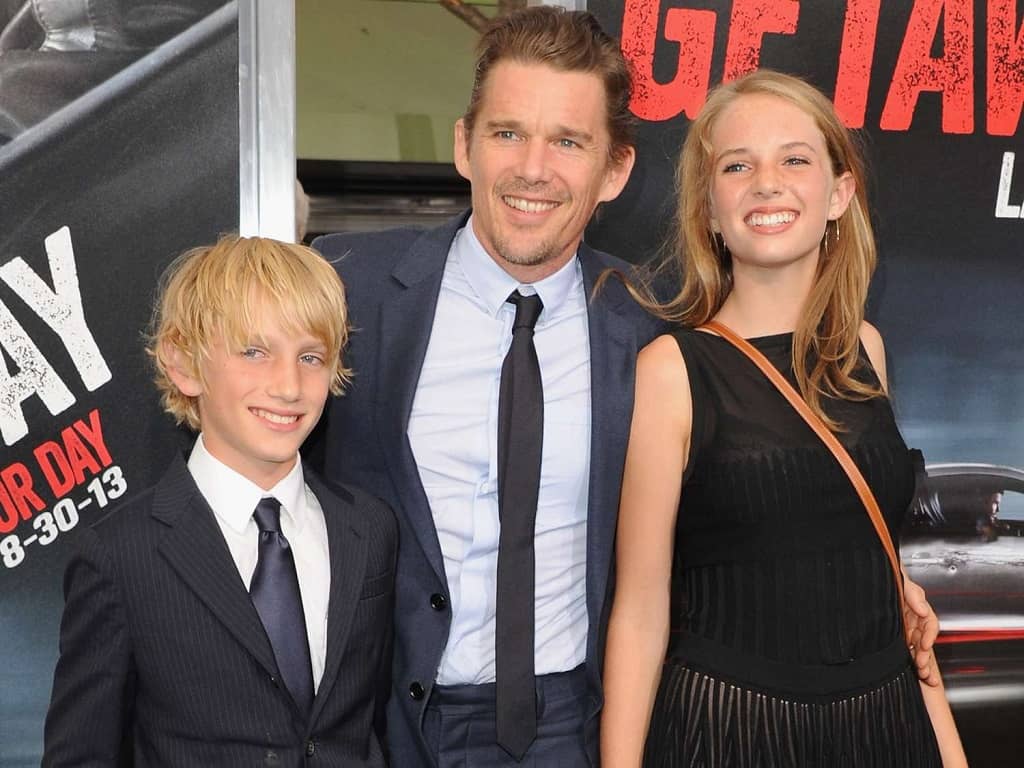 Meet Clementine Jane Hawke And Indiana Hawke, Ethan Hawke Kids , Wife Family And Net Worth Ethan Hawke Kids